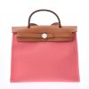 H HERBAG ZIP 31 BAG PALLADIUM HARDWARE PINK 31CM