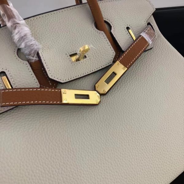 H BIRKIN TOGO LEATHER GOLD HARDWARE BEIGE BROWN 30CM