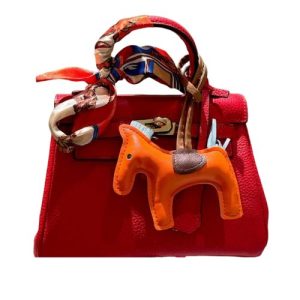 H KELLY TOGO RED 20CM