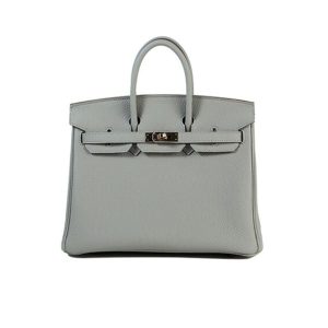 H BIRKIN 30 BAG GREY TOGO 30CM