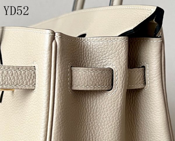 H BIRKIN 25 TOGO BEIGE LEATHER GOLD HARDWARE 25CM