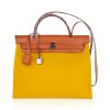 H HERBAG ZIP 31 BAG PALLADIUM HARDWARE YELLOW 31CM